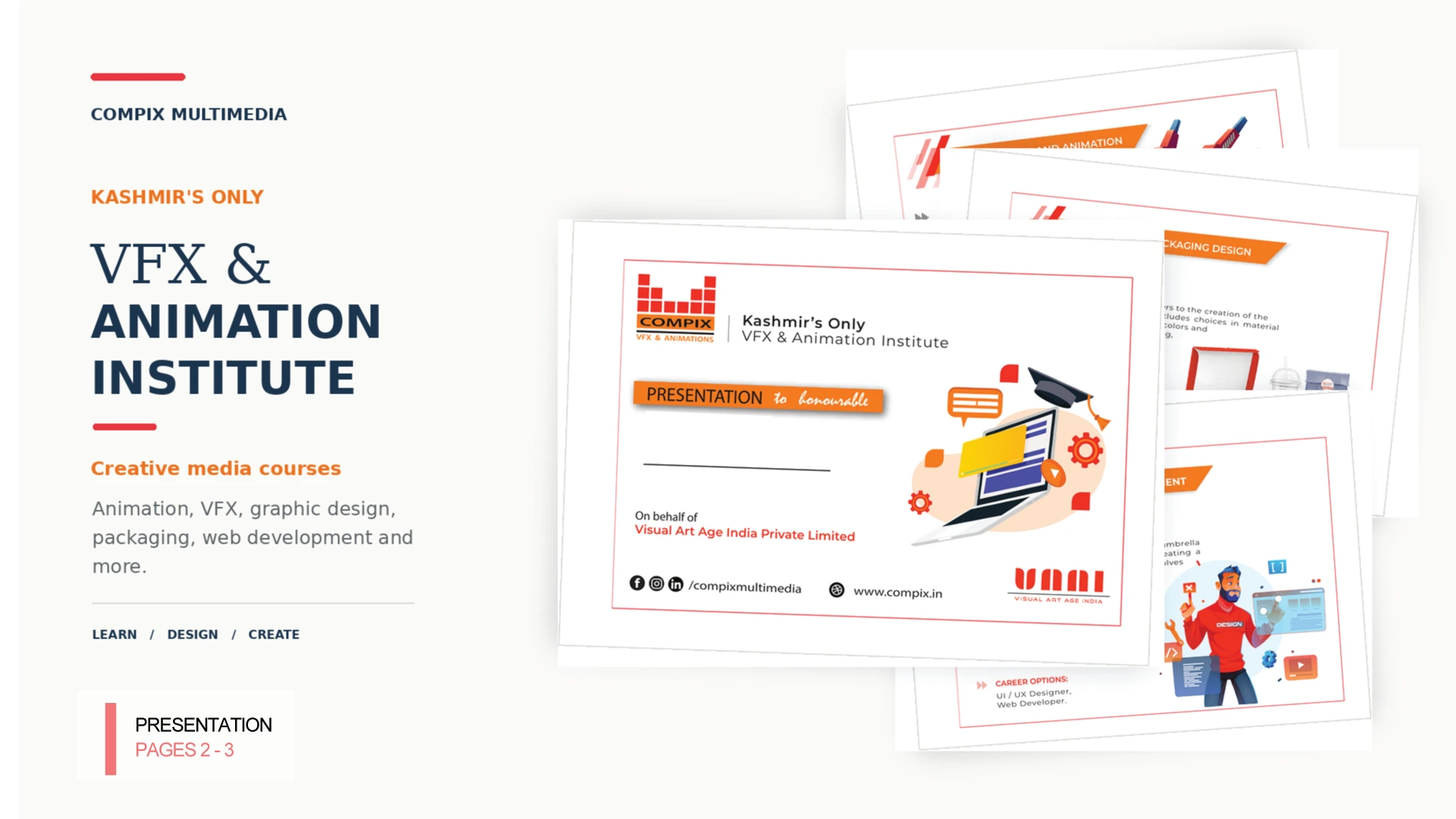 Mixportfolio: A curated mix of selected design work across a 15-page portfolio., presentation slide 8 of 14